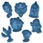 beauty and the beast cookie cutter