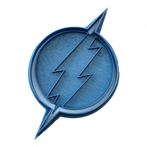 flash logo cookie cutter