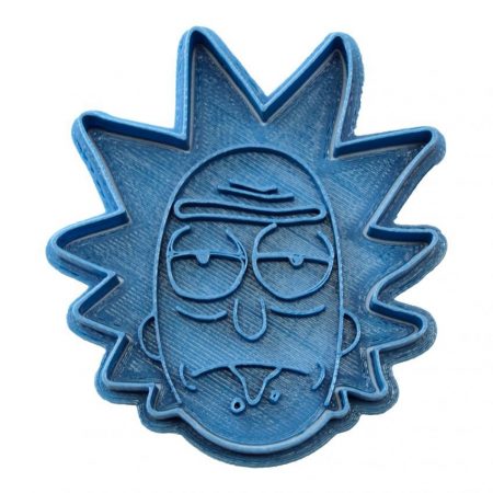 rick and morty cookie cutter