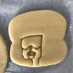 Garnet cookie cutter