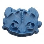 toothless the dragon how to train your dragon cookie cutter